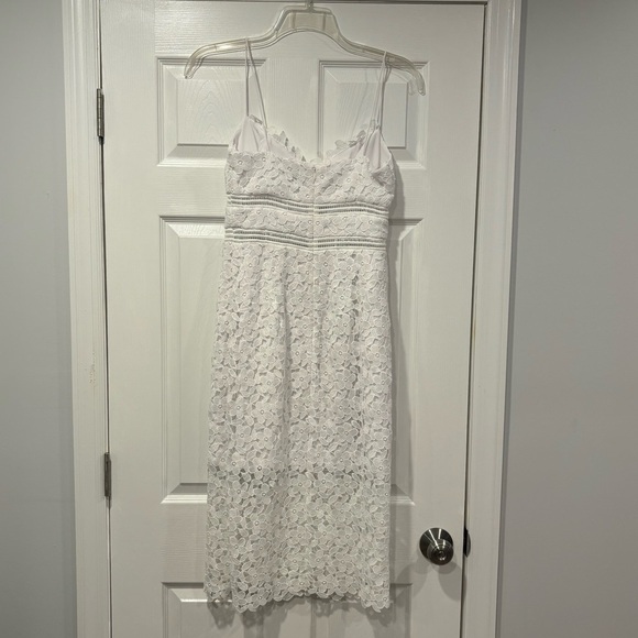 BHLDN Alessa Midi Dress Bridal size 8 - Picture 4 of 10
